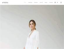 Tablet Screenshot of erikahoc.com